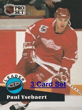 Paul Ysebaert Hockey Card Collection